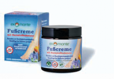 Exmonte Fußcreme 100ml Glas